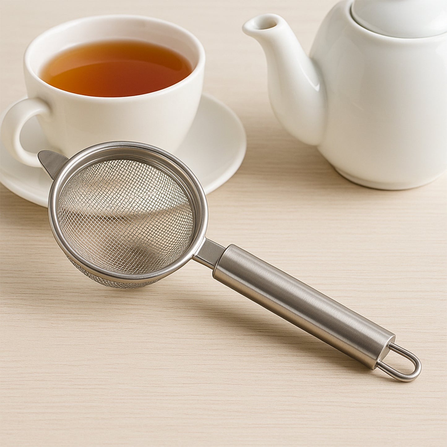 Supermom Medium Euro Mesh Strainer (1 Pc) - Zidbik