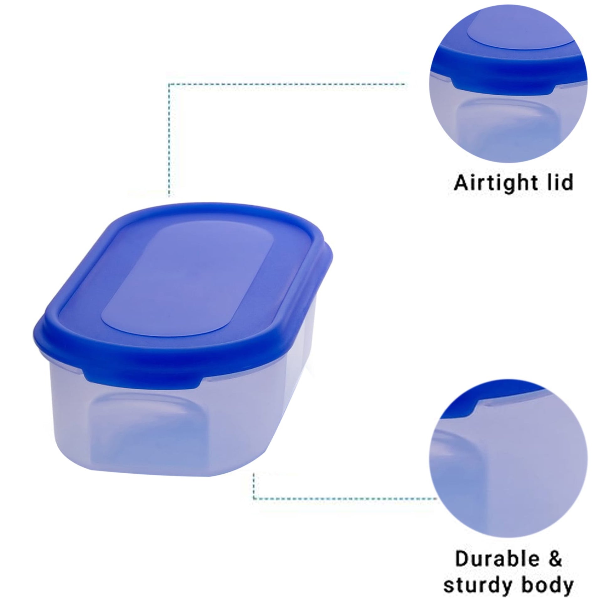 2332 Kitchen Storage Container For Multipurpose Use (500ml) - Zidbik