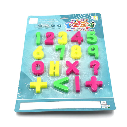 1942 At42 Magnetic Number Symbol Baby Toy And Game For Kids And Babies For Playing And Enjoying Purposes. - Zidbik