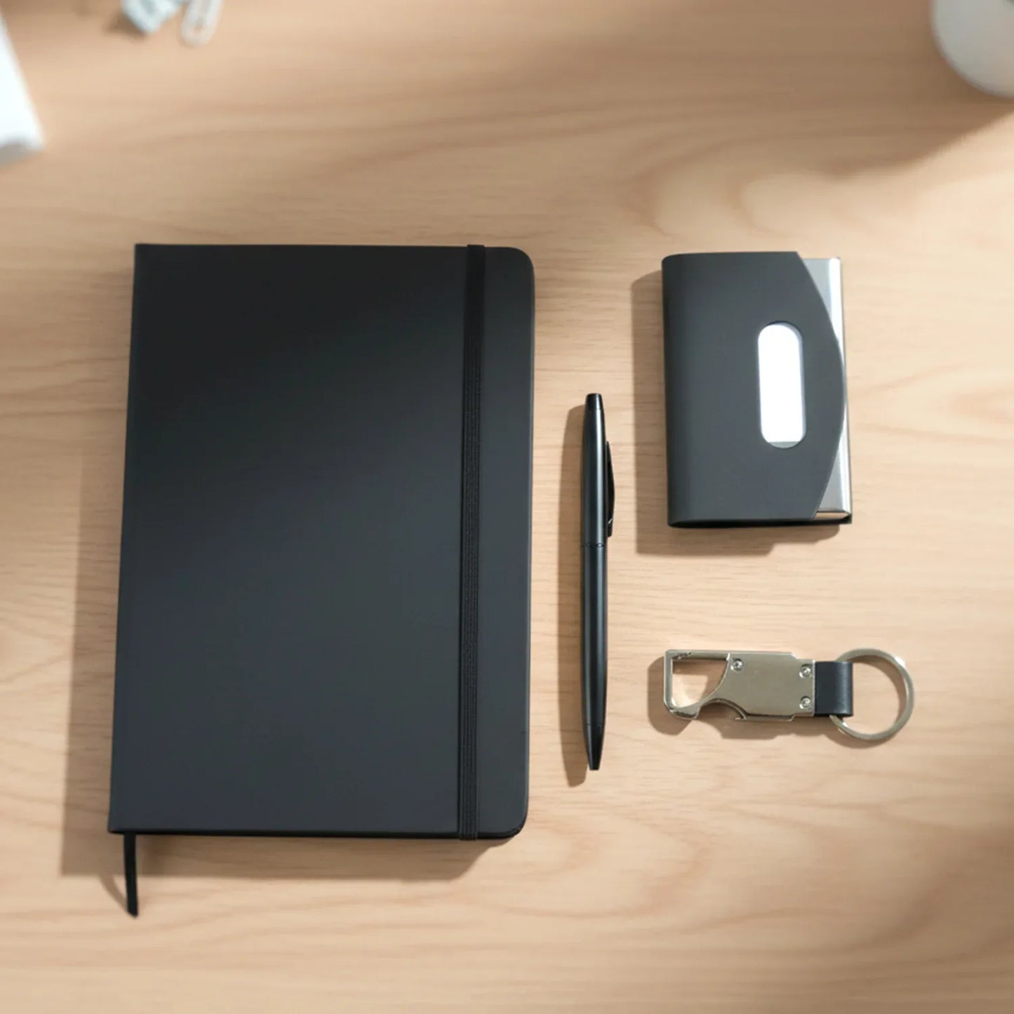 Premium 4 In 1 Travel Essentials Combo Executive Gift Set - Zidbik