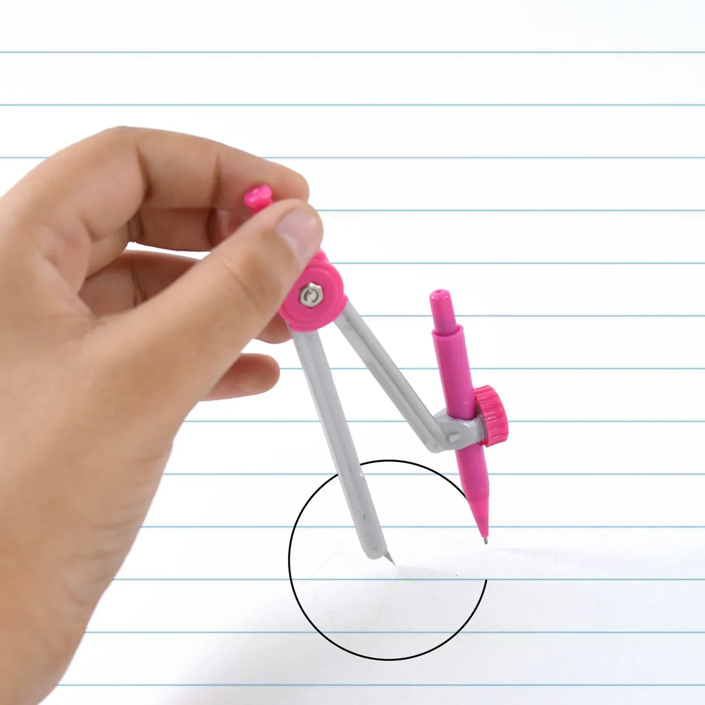 Geometry Compass Set For Kids (3 In 1 1 Set) - Zidbik