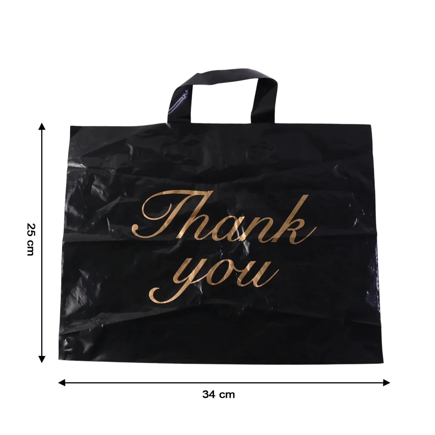 Premium Thank You Printed Carry Bag (2534 Cm 1 Pc) - Zidbik