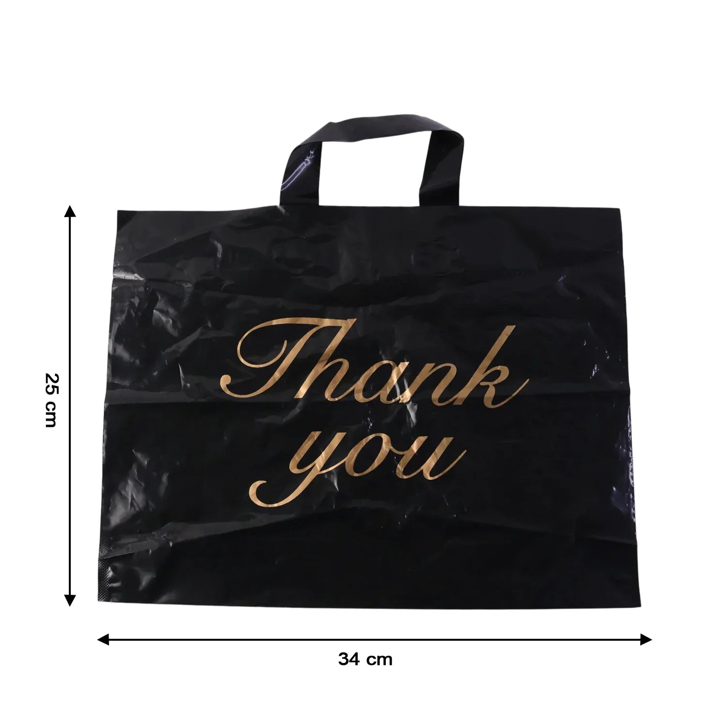 Premium Thank You Printed Carry Bag (2534 Cm 1 Pc) - Zidbik