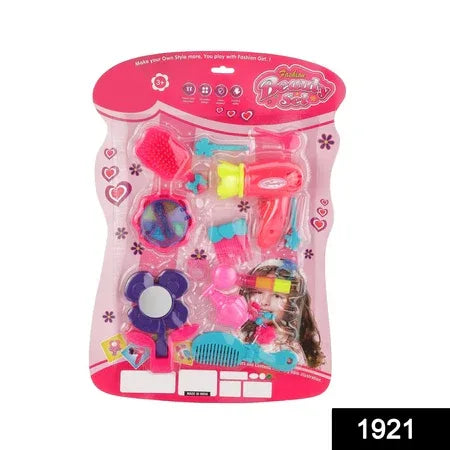 1921 Girls Bring Along Beauty Suitcase Makeup Vanity Toy (Multicolour) - Zidbik