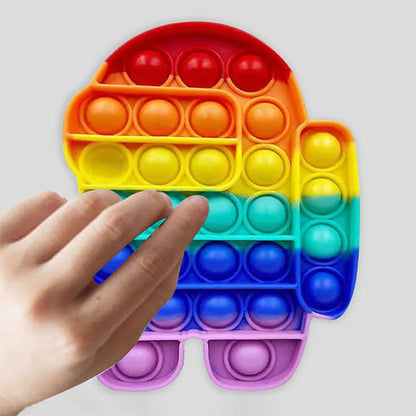4818 Among Us Fidget Toy Used By Kids Childrens And Even Adults For Playing And Entertaining Purposes Etc. - Zidbik