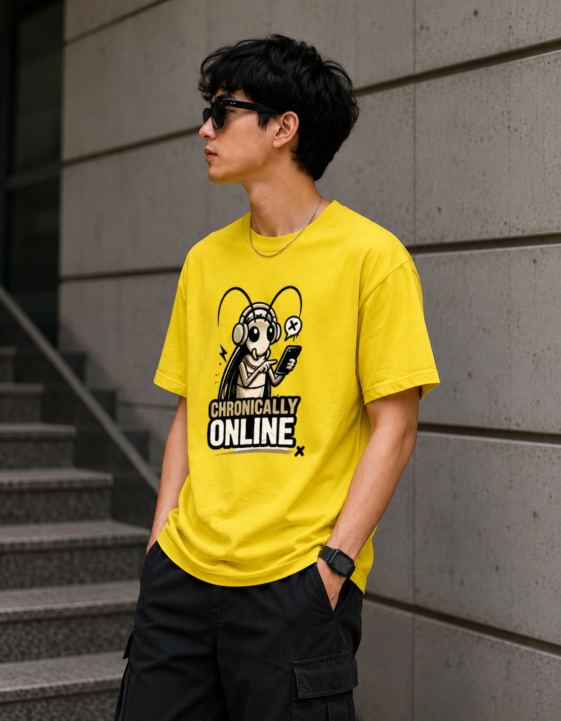 CJP Oversized Unisex T-Shirt | Premium Anime Streetwear Graphic Tee