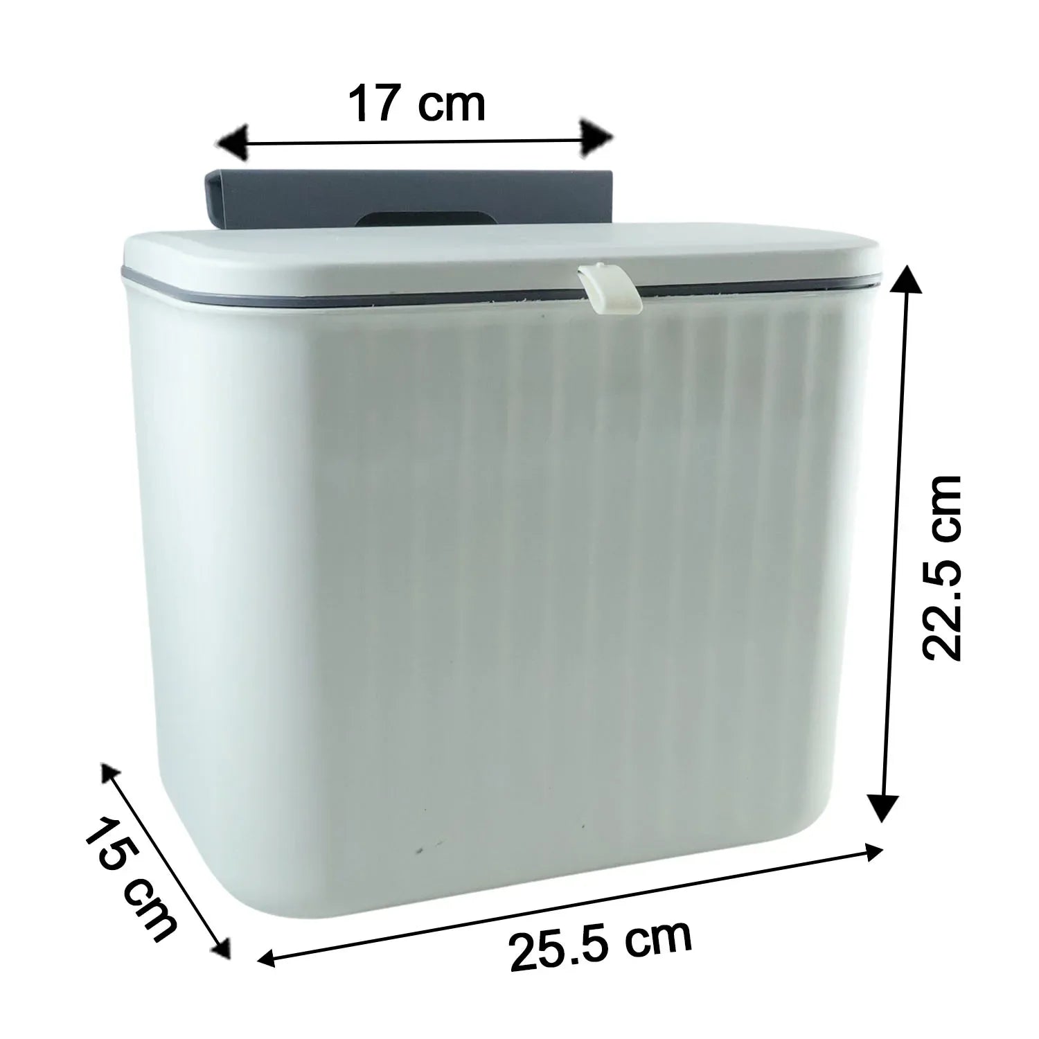 Stylish Plastic Kitchen Dustbin (1 Pc) - Zidbik