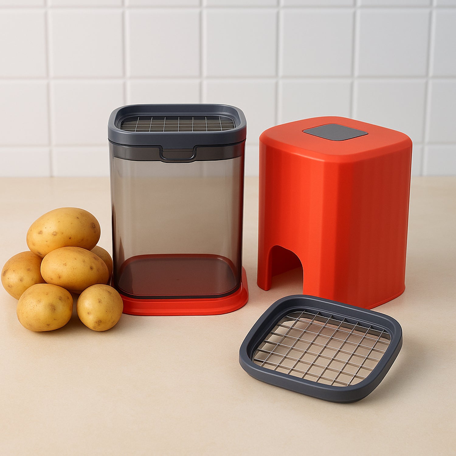 Supermom Multipurpose Onion Garlic  Vegetable Chopper (1 Pc) - Zidbik