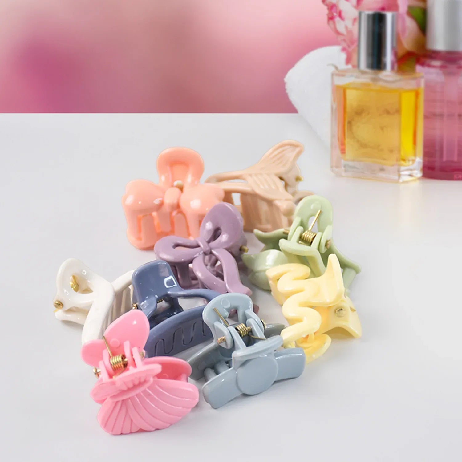 Hair Clips For Girls Kids Hair Accessories (6 Pcs Set) - Zidbik