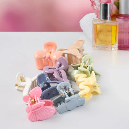 Hair Clips For Girls Kids Hair Accessories (6 Pcs Set) - Zidbik