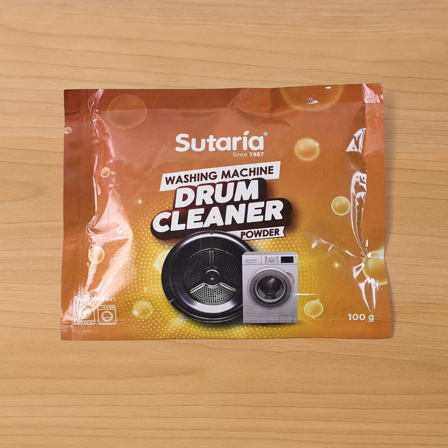 Washing Machine Drum Cleaner Powder 100g - Zidbik