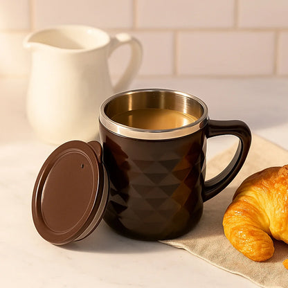 Apex Insulated Tea Coffee Mug - (1 Pc) - Zidbik