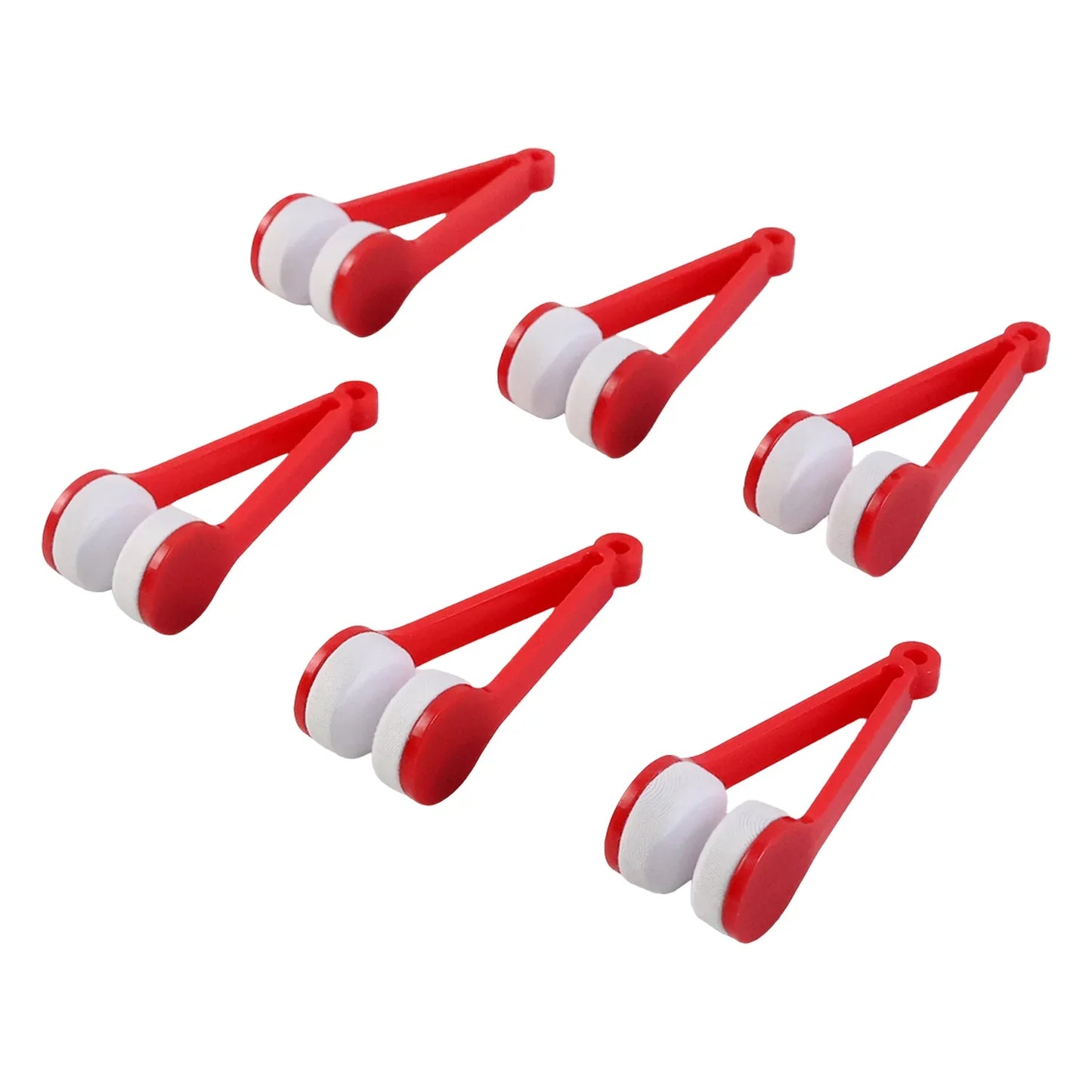 Portable Eyeglass Sunglass Lens Cleaner Tool (6 Pc) - Zidbik