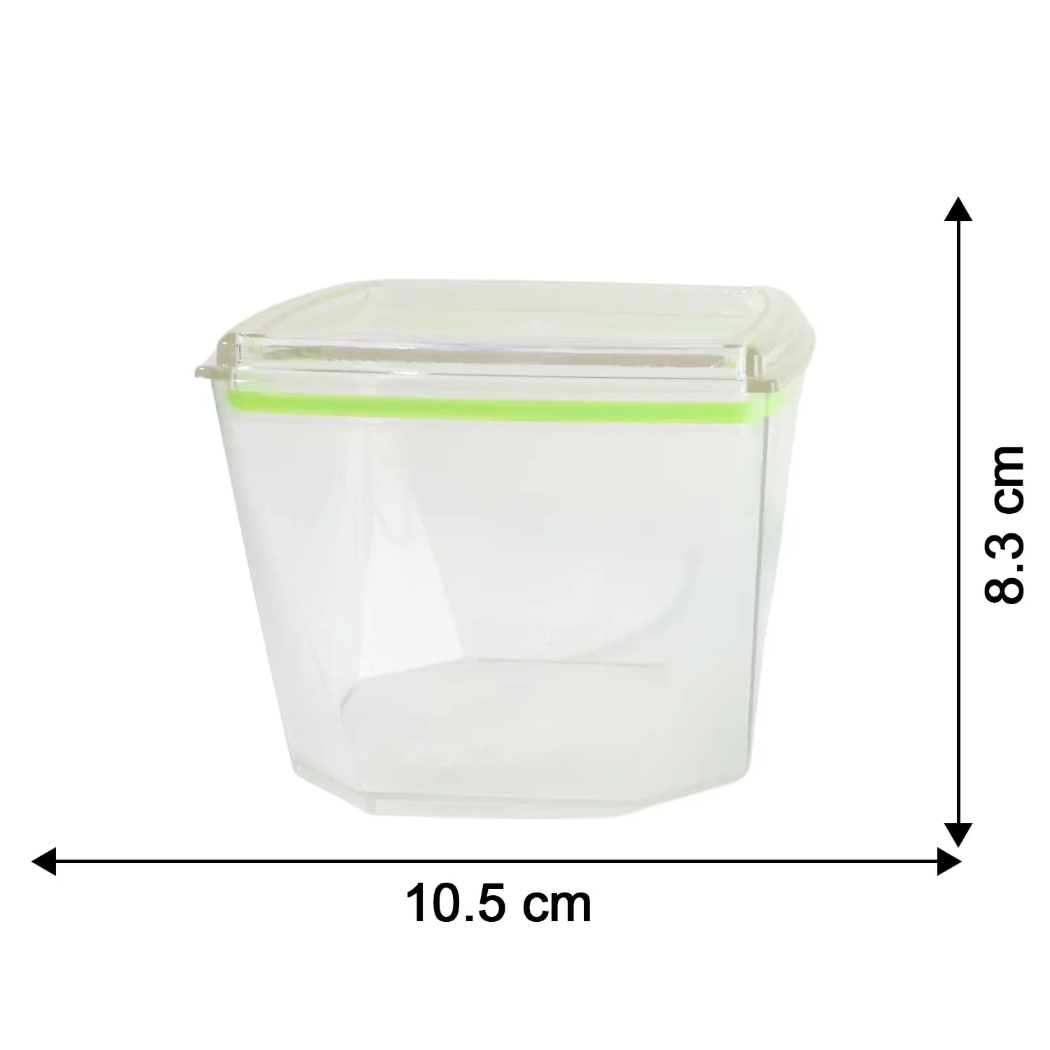 Food Storage Container Set With Leak-proof Lid (500 Ml 2 Pc) - Zidbik