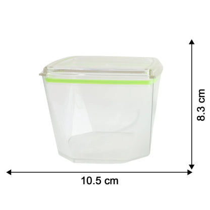 Food Storage Container Set With Leak-proof Lid (500 Ml 2 Pc) - Zidbik