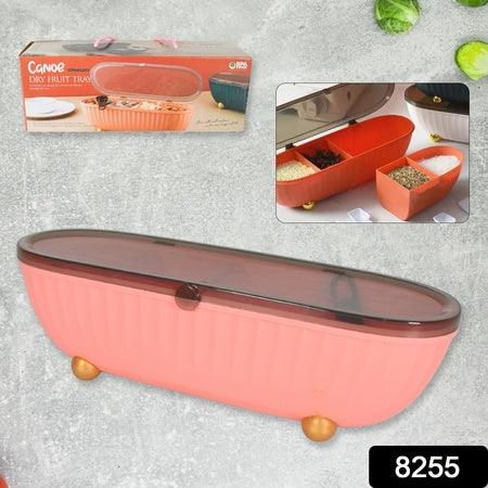 8255spice Bottle Spice Jar Durable Spice Seasoning Box Jar Food Grade Spoon Seasoning Case For Kitchen  Dry Fruit Tray (1 Pc) - Zidbik