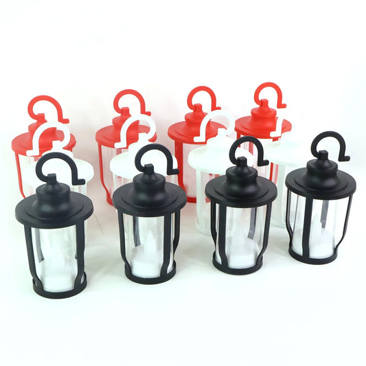 Decorative Lantern Shaped Flameless Led Candles (12 Pc) - Zidbik