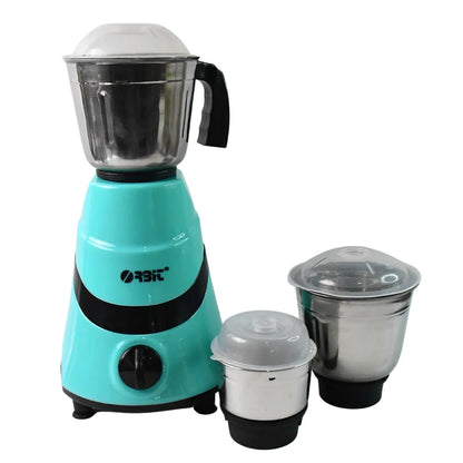 Orbit Mixer Grinder With 3 Stainless Steel Jars - 550w - Zidbik