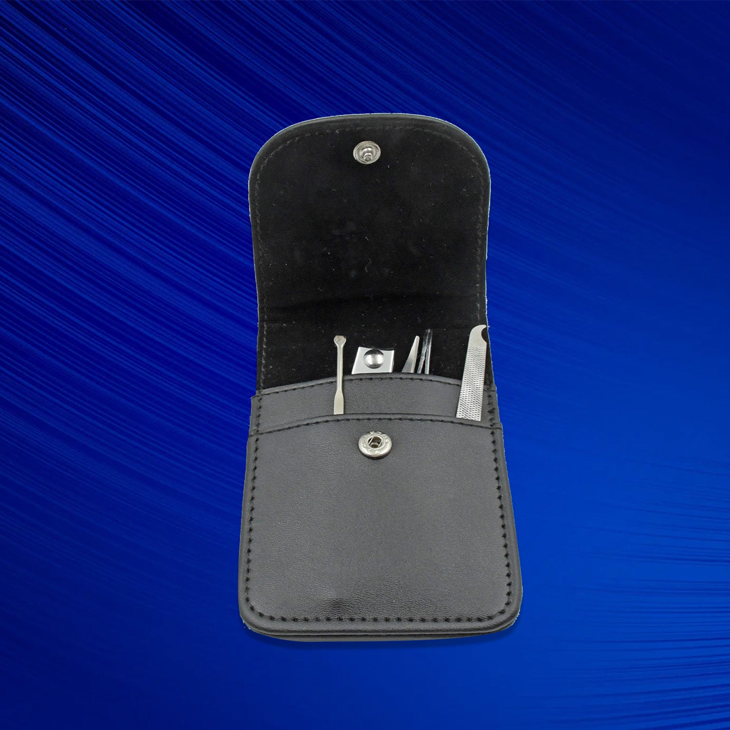 6729 Nail Scissors Professional Nail Clippers Kit Manicure Set 6 Pieces Top Grade Stainless Steel Grooming Kit For Travel Or Home Manicure Set (6 Pc Set) - Zidbik