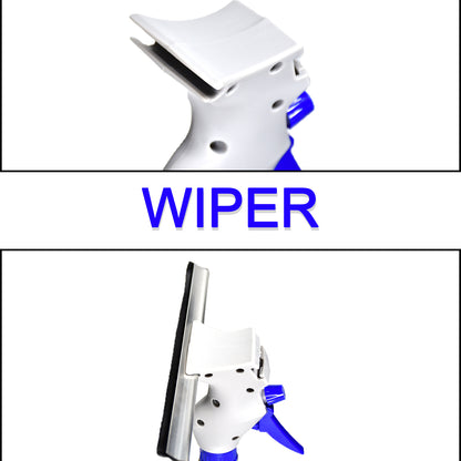 4946 Plastic Easy Glass Cleaner 3 In 1 Spray Type Cleaning Brush Pack Of 1 - Zidbik