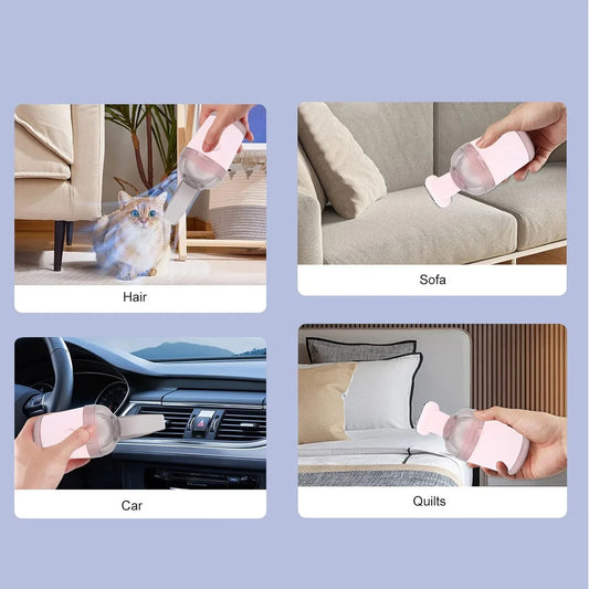 13070 Handheld Vacuum Cleaner Cordless Desktop Vacuum Cleaner One Button Switch For Office (1 Pc) - Zidbik