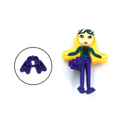 4429 30pc Colorful Mermaid (Jalapari) Dolls Toy - Zidbik