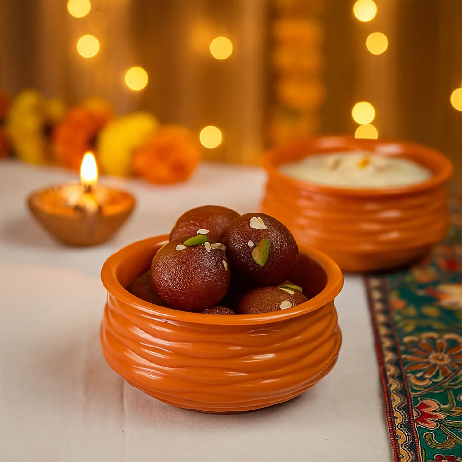 Classic Terracotta-style Handi Bowl (1 Pc) - Zidbik