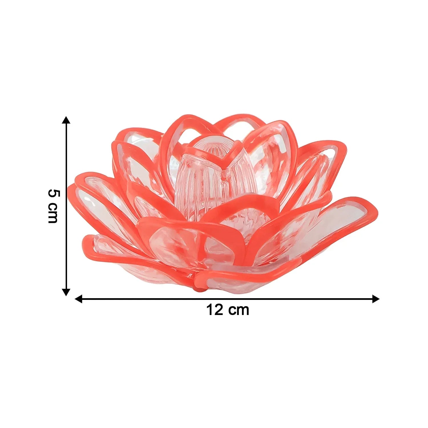 Decorative Lotus Shaped Led Candle Light (1 Pc) - Zidbik