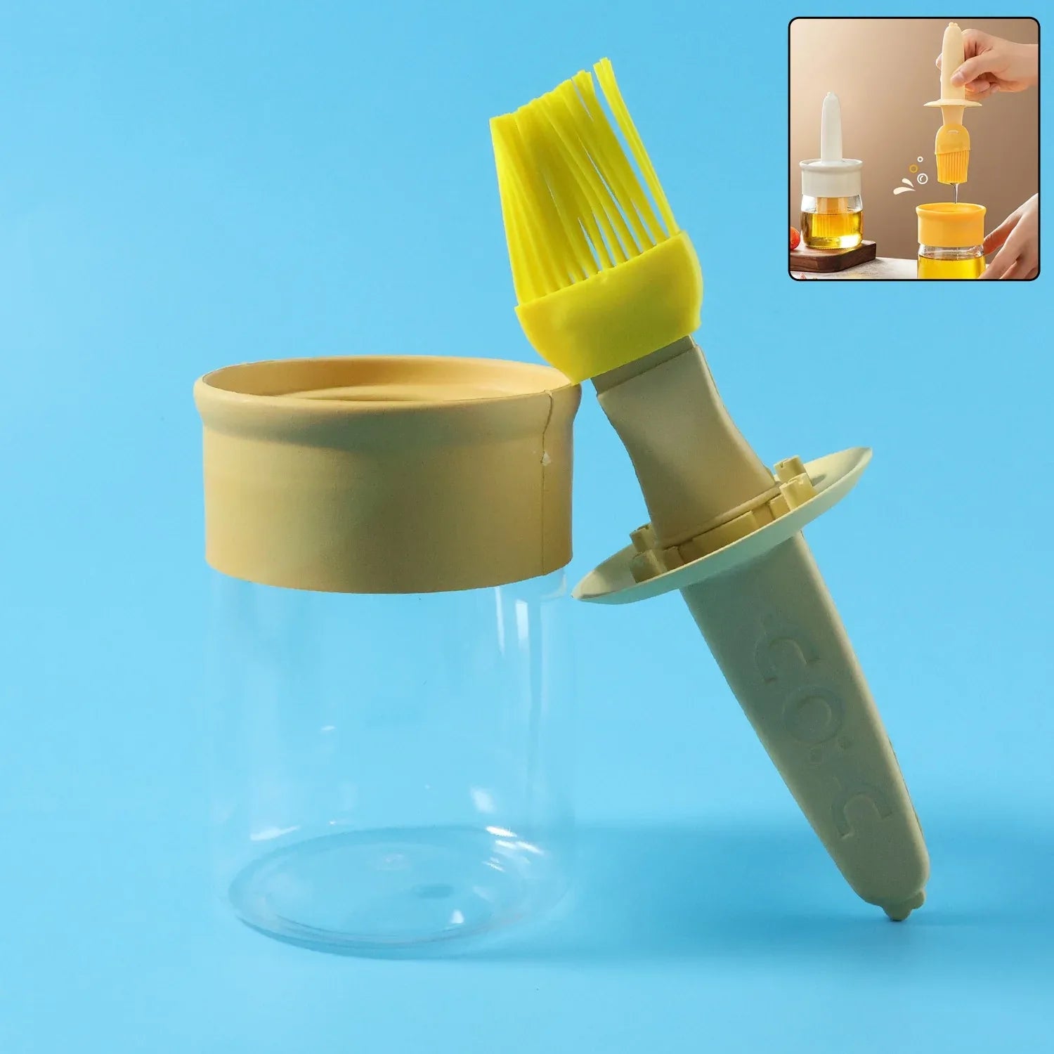 2-in-1 Oil Dispenser Bottle (1 Pc) - Zidbik
