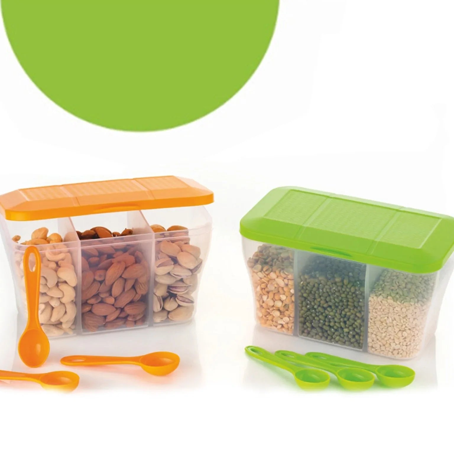 2625 Plastic Square Storage Organiser Container (750ml Capacity) - Zidbik