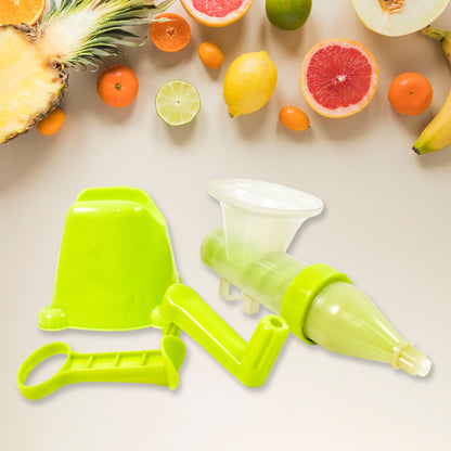 Manual Juicer Modern Plastic Fruit And Vegetable Juicer (1 Pc  Bowl Not Included) - Zidbik