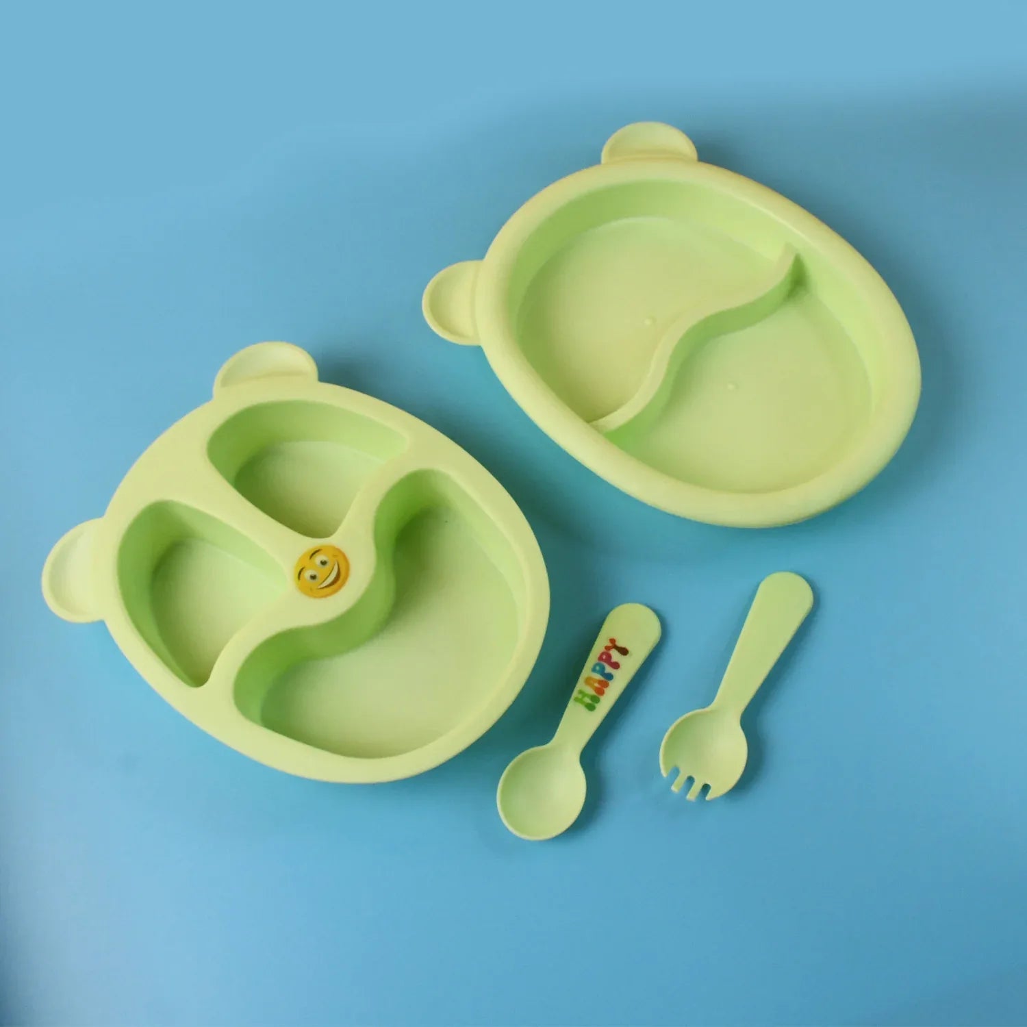 Premium 4-piece Kids Mealtime Feeding Set - Zidbik