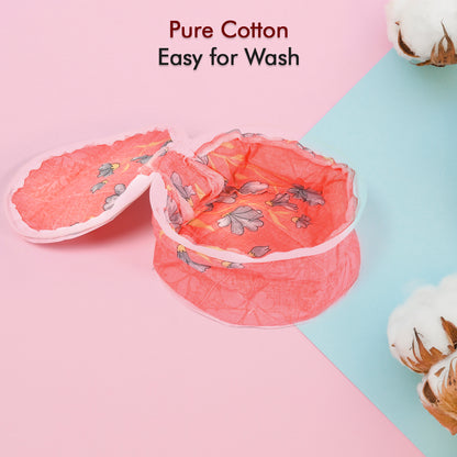 5315 Hot Chapatti Box  Roti Cotton Cloth Casserole  Basket  Washable  Roti Rumals With Multi Color - Zidbik