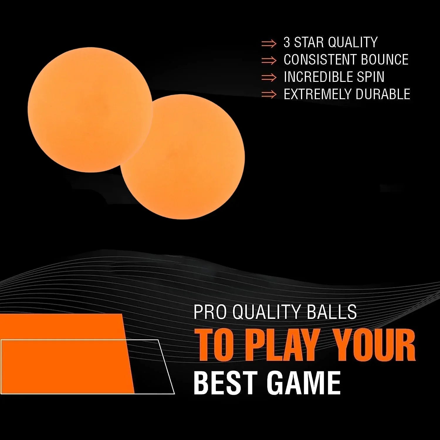 Konex Star Seamless Table Tennis Balls (12 Pcs Set) - Zidbik