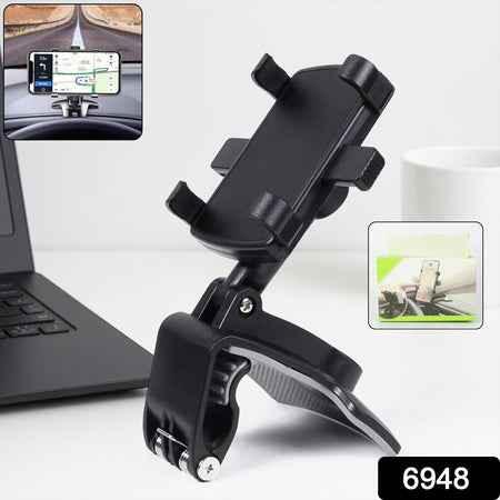 Universal Car Dashboard Phone Holder - Secure Mobile Desk Mount - Zidbik