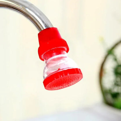 1451 Big Plastic 360-degree Shower Head Faucet - Zidbik