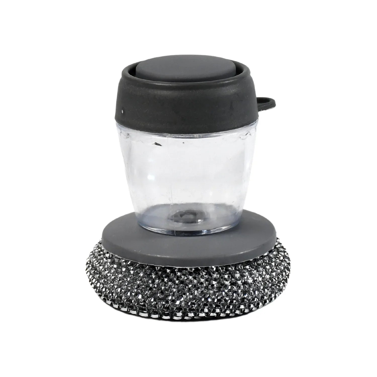 4921 Soap Dispensing Palm Brush Washing Liquid Dish Brush Soap Pot Utensils With Dispenser Cleaning - Zidbik