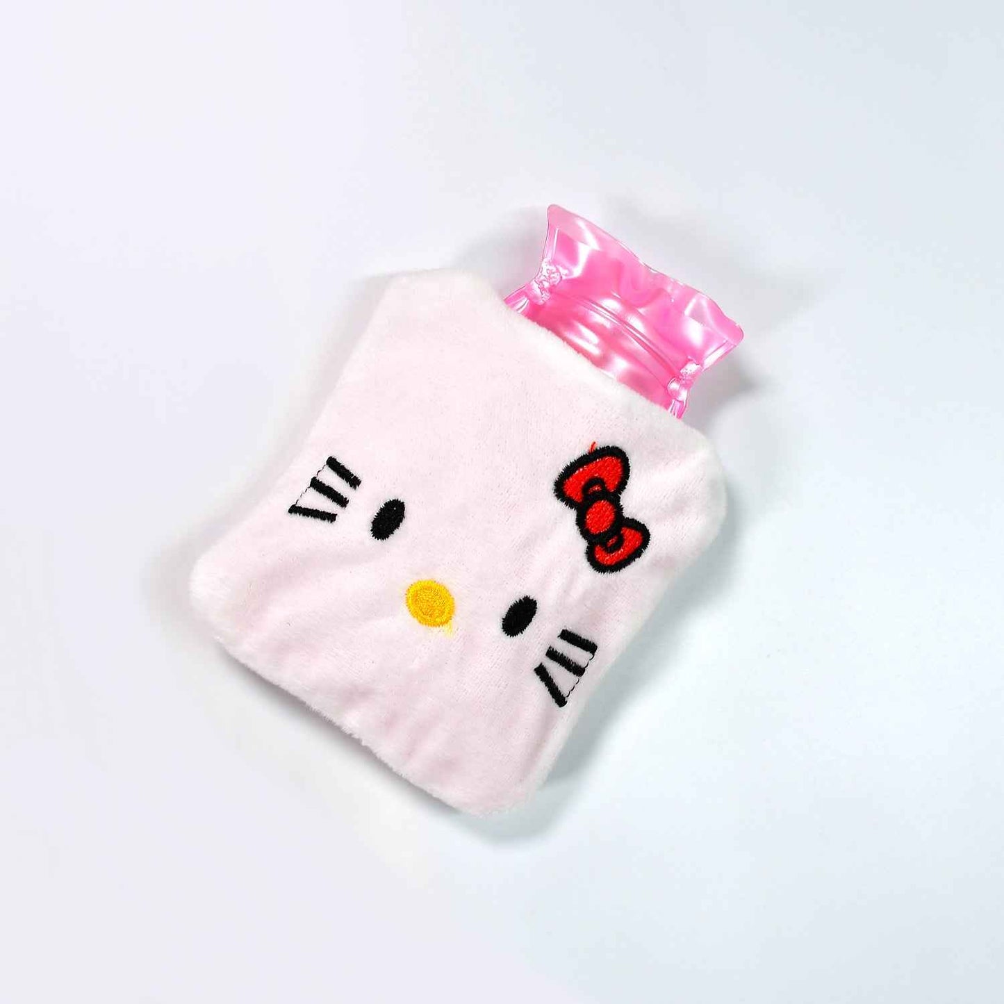 Hello Kitty Hot Water Bag 6526 - White Cover for Pain Relief Neck, Shoulder, Hand, Feet & Menstrual Cramps