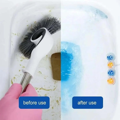 Toilet Cleaning Balls With Automatic Toilet Bowl Cleaner 1 Set - Zidbik