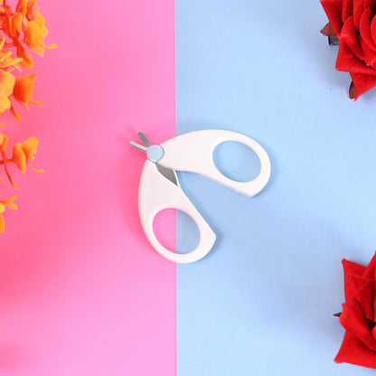 Baby Safety Nail Cutter Scissors For Safe Nail Clipping (1 Pc) - Zidbik
