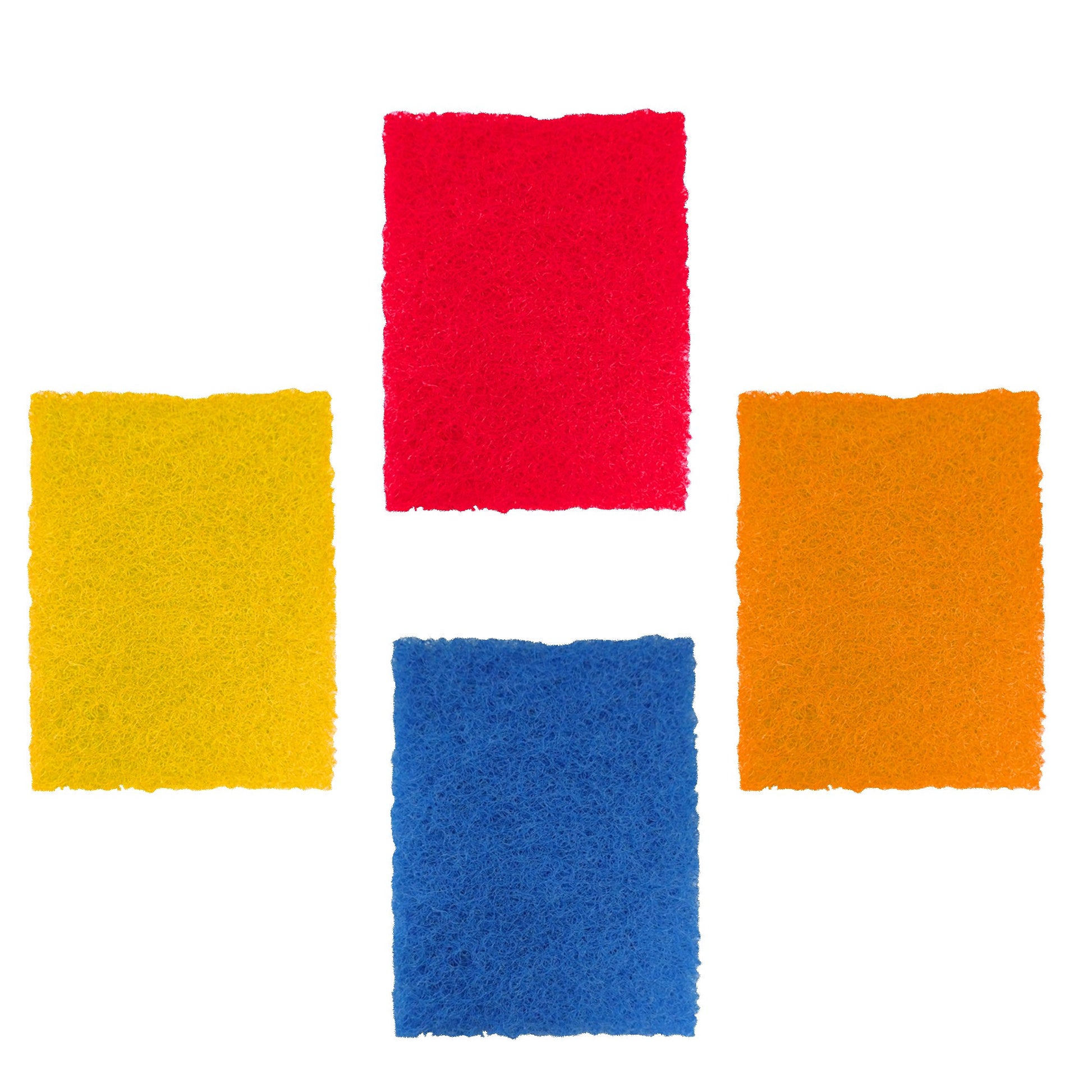 1494 Kitchen Scrubber Pads For Utensilstiles Cleaning (Pack Of 4) - Zidbik