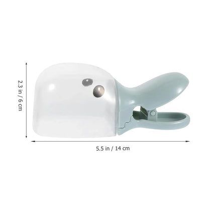 2-in-1 Pet Food Scoop With Bag Clip - Zidbik