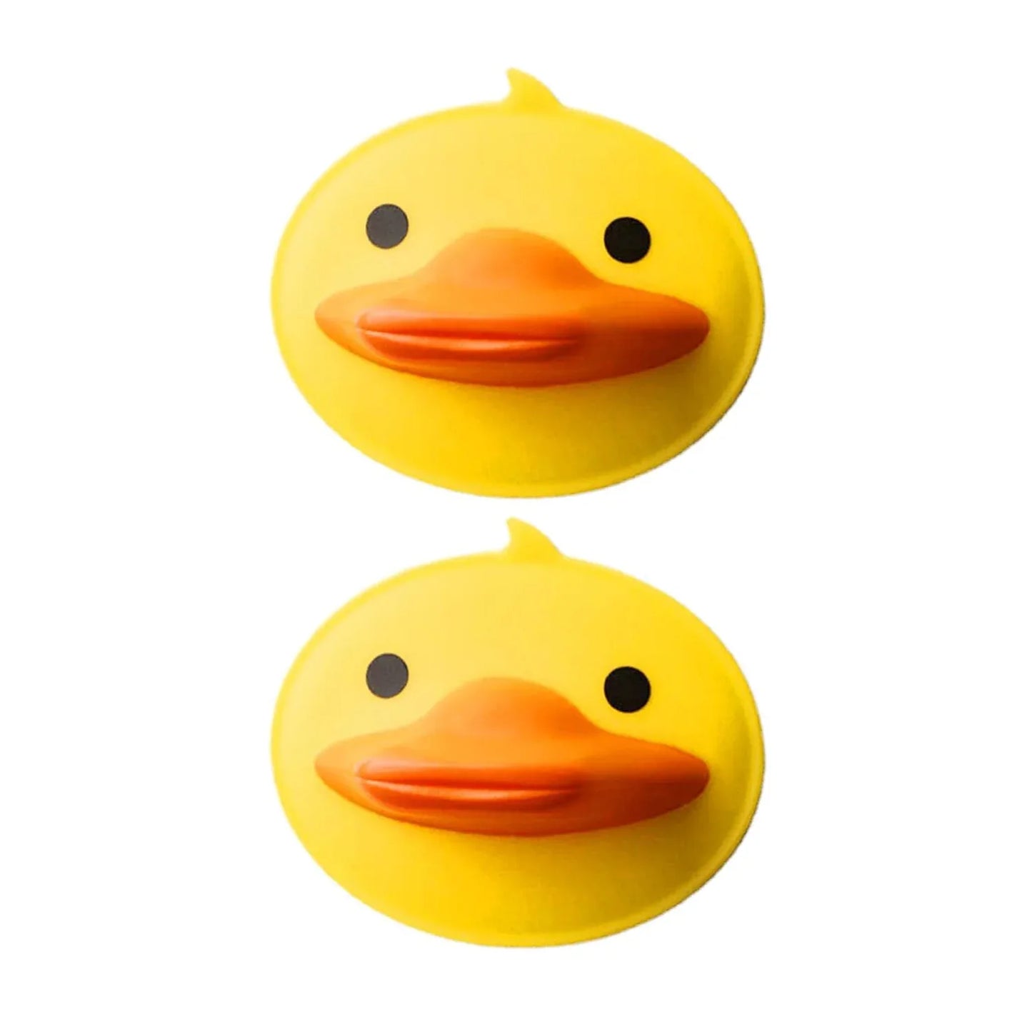 Cute Duck Shape Silicone Hot Pot Holder (2 Pc) - Zidbik