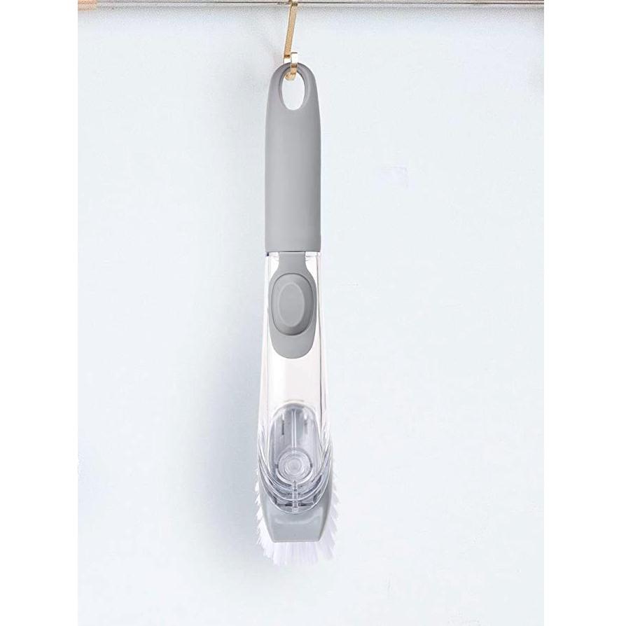 1271 Automatic Liquid Dispenser Dish Clean Brush Scrubber - Zidbik