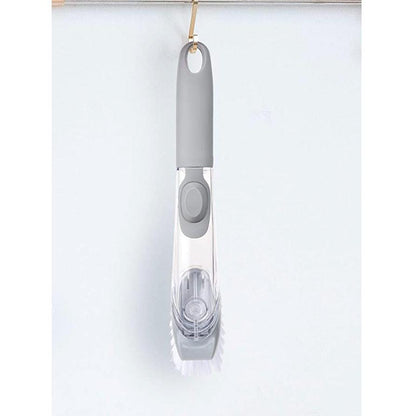1271 Automatic Liquid Dispenser Dish Clean Brush Scrubber - Zidbik