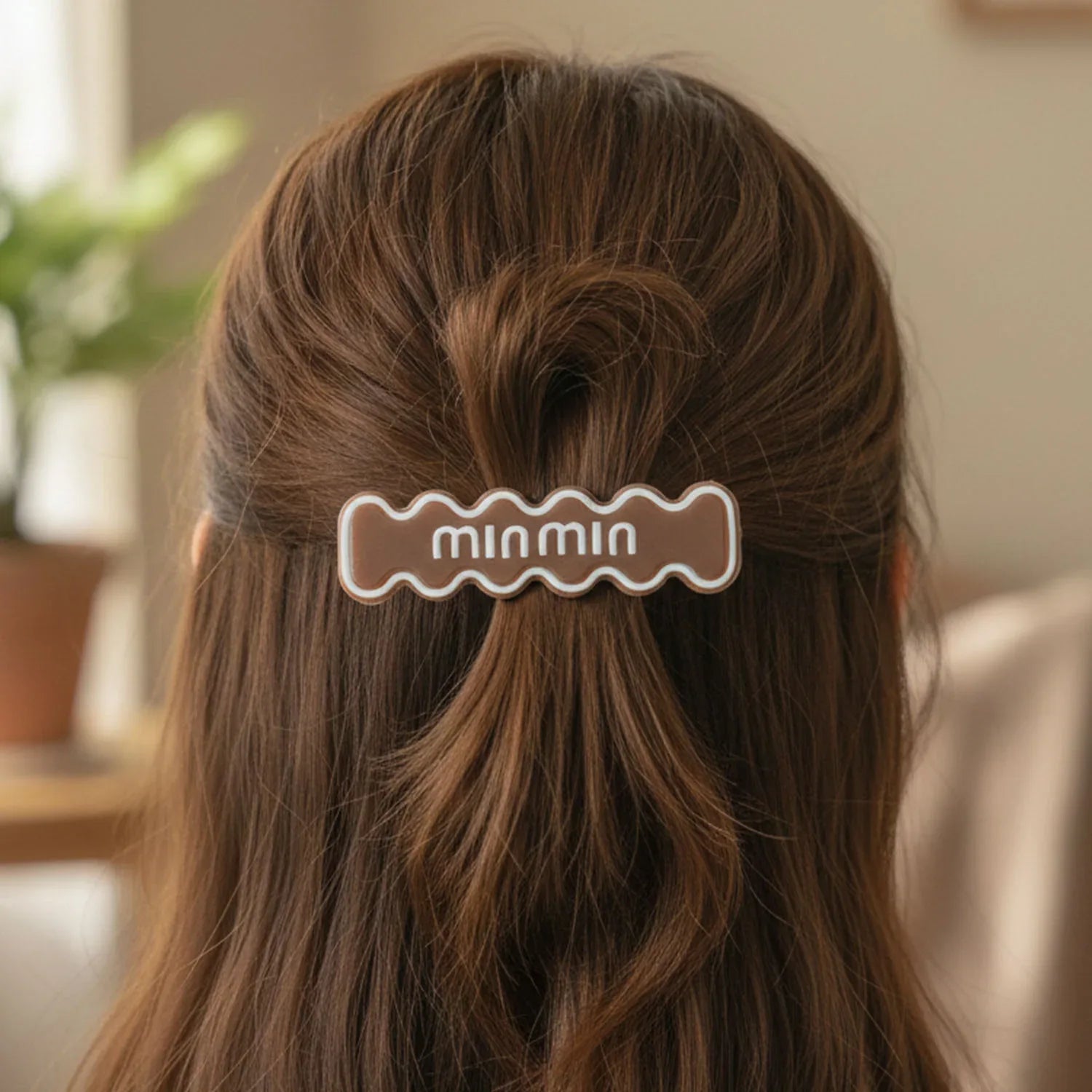 Stylish Wavy Design Fashion Hair Clips (2 Pc) - Zidbik