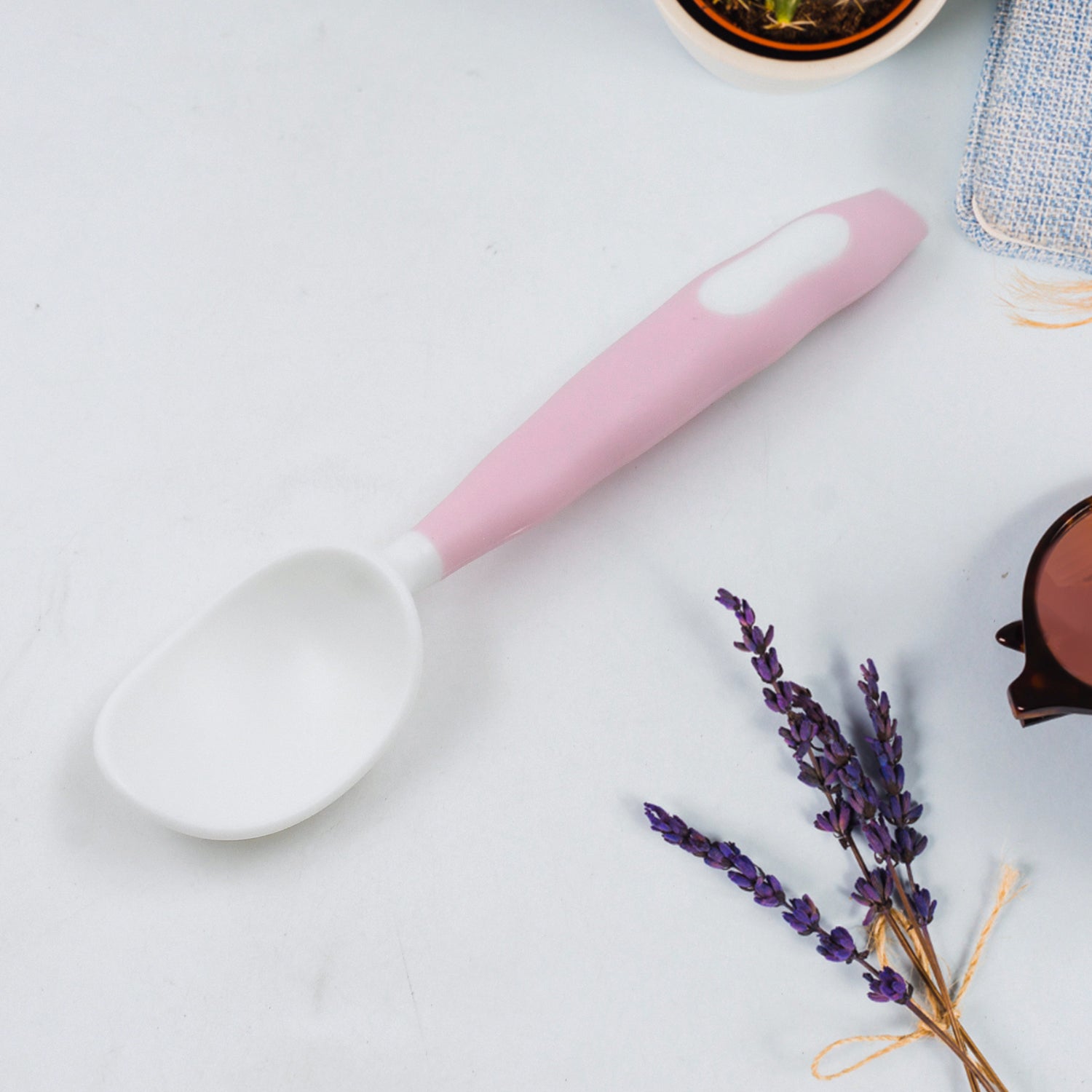 Silicone Bendable Kids Feeding Spoons And Forks Toddler Utensils With Travel Case Baby Spoon And Fork Set For Self-feeding Learning Bendable Handle For Kid Children Toddlers (2 Pc Set) - Zidbik