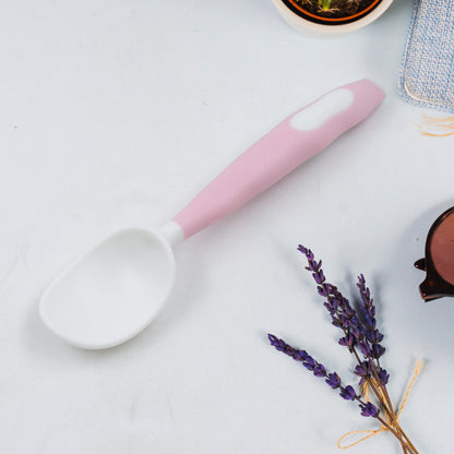 Silicone Bendable Kids Feeding Spoons And Forks Toddler Utensils With Travel Case Baby Spoon And Fork Set For Self-feeding Learning Bendable Handle For Kid Children Toddlers (2 Pc Set) - Zidbik