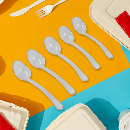 Rotating Spice Jars Vertical Rotatable Seasoning Box 5 Section  Tier With 5 Spoon (1 Set) - Zidbik