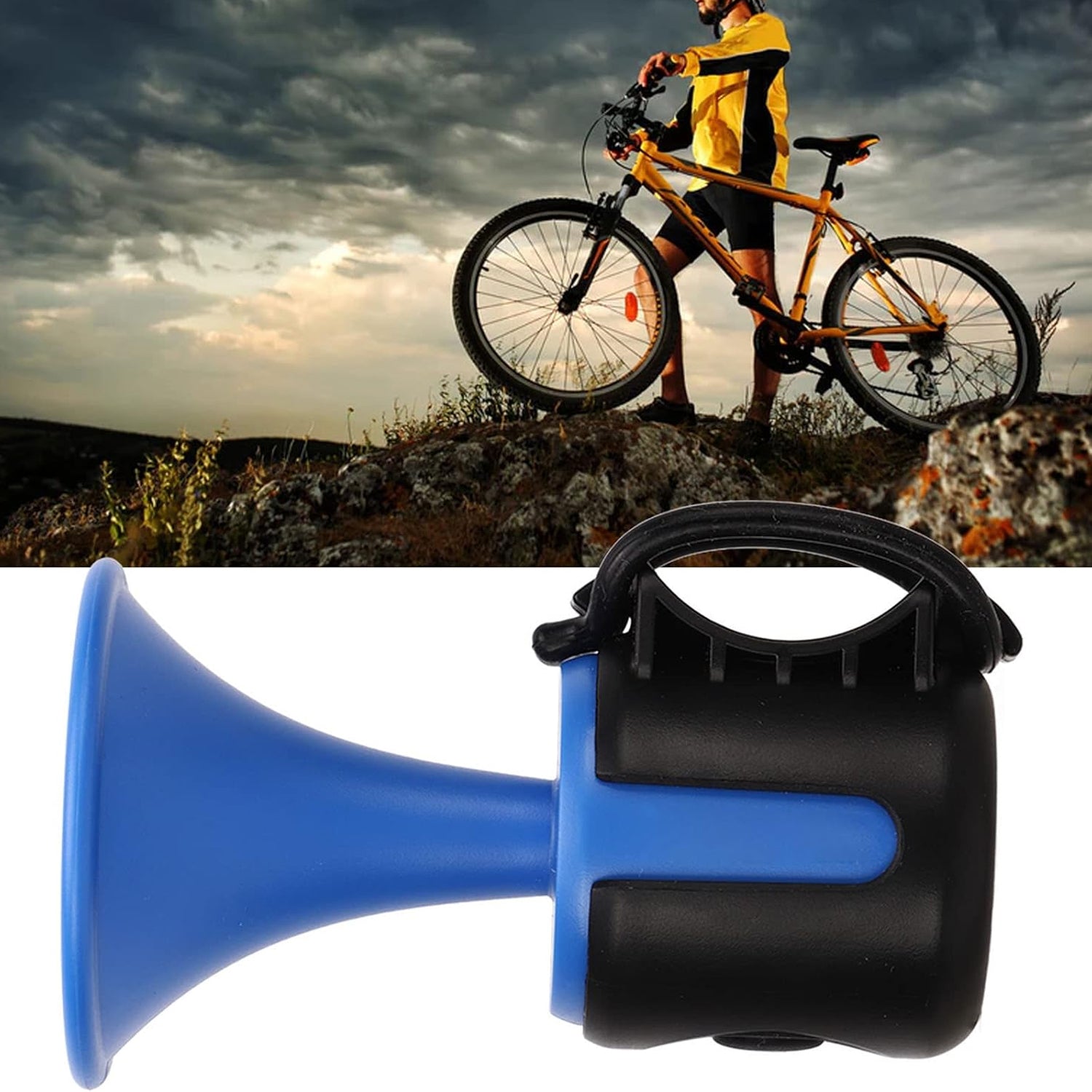 8590 Bicycle Air Horn – 120dB Electric Bell with Waterproof Design and Long Battery Life - Zidbik